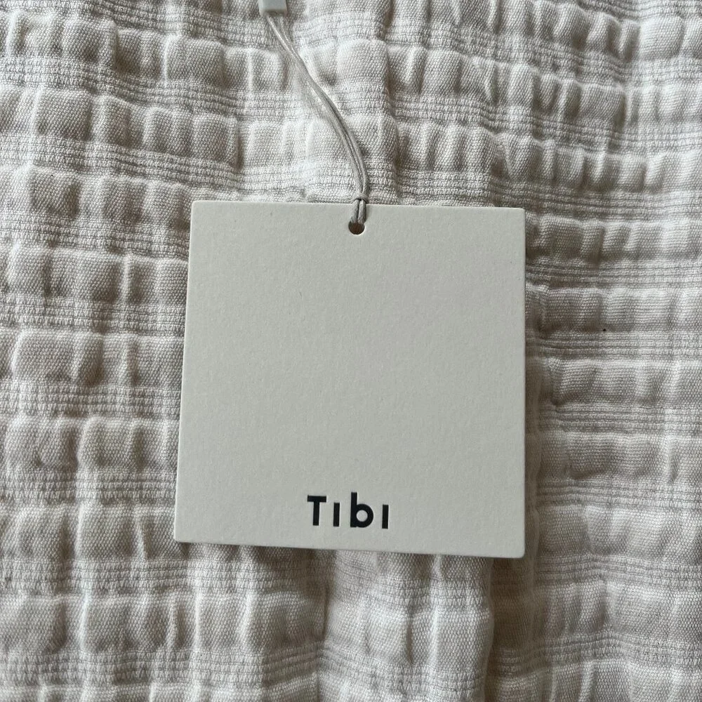 Tibi Stella Tropical Wool  Pant in Dark Hazel Green - 2 - Picture 3 of 13